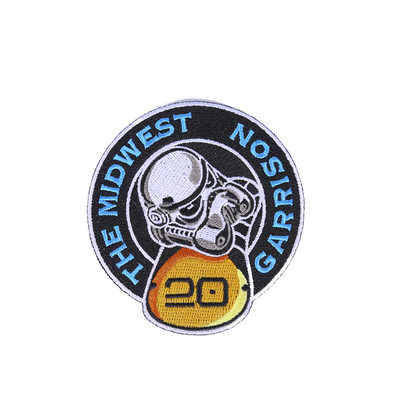 Ετικέτα 3D Custom Texture Logo Soft Plastic Badge Πυροσβεστικές μπαλώσεις για ένδυση Direct