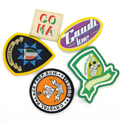 3D Custom Embroidery Patch Iron On Patches για ρούχα σε υφάσματα