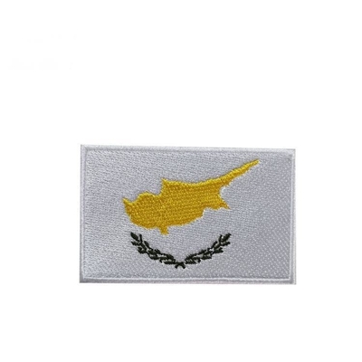 Προσαρμοσμένο σχεδιασμό Σημαία του Χονγκ Κονγκ Βραβευμένα μπαλώματα για ρούχα πλαστικό υλικό