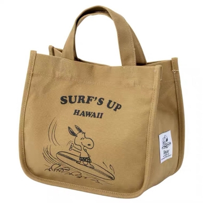 Βιομηχανικό σύγχρονο σχεδιασμό νουβέλες Canvas Tote τσάντα για παντοπωλεία και επιχειρηματικά ψώνια