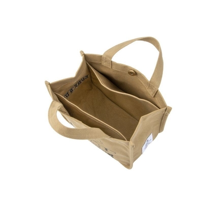Βιομηχανικό σύγχρονο σχεδιασμό νουβέλες Canvas Tote τσάντα για παντοπωλεία και επιχειρηματικά ψώνια