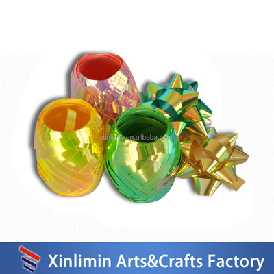 Προσαρμοσμένο Custom Style Ribbon Bow με ελαστικό βρόχο 2016 λογότυπο και περιστροφική εκτύπωση
