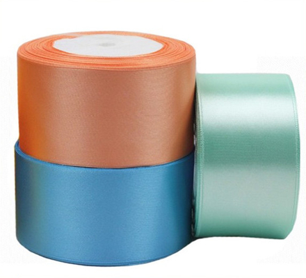 Επεξεργασία δώρων Προσαρμοσμένη κορδέλα Grosgrain με εκτυπωμένη οθόνη λογότυπου