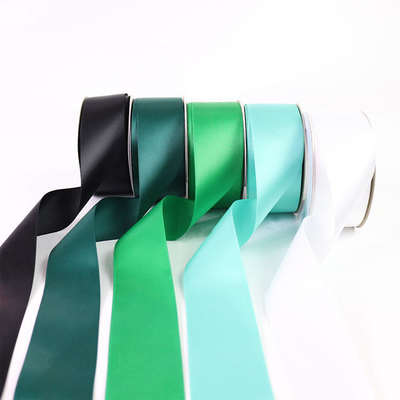 100% Polyester Single Face Satin Ribbon σε 196 χρώματα 38mm 50mm 100 Yards/Roll