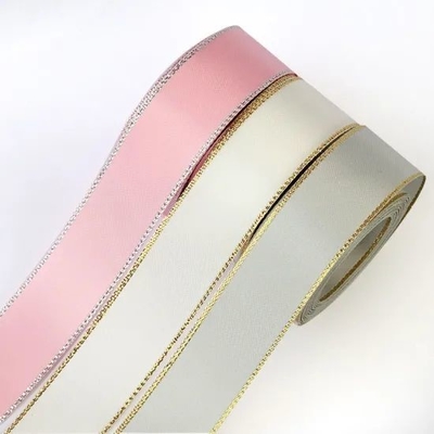 3mm-100mm Polyester Satin Ribbon σε ζωντανά χρώματα για μονόφατο στυλ και ύφασμα