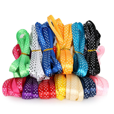 3mm-100mm Polyester Satin Ribbon σε ζωντανά χρώματα για μονόφατο στυλ και ύφασμα